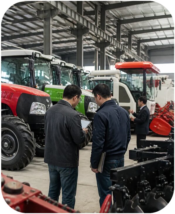 Поиск поставщиков сельскохозяйственной техники в Китае